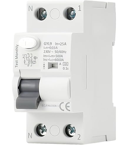 Interruttore Differenziale GEWISS GWD4827 - 2P 40A Tipo A, 0.03A, 2 Moduli - Foto 5