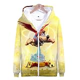 [Detalles]:sudadera unisex,impresión gráfica 3D elegante y divertida,sin descoloramiento,agrietamiento,descamación o descamación mangas largas,cordón ajustable,enorme bolsillo de canguro,cuello redondo,originales y patrones de moda.
