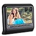 Produktbild Car Headrest DVD Player Universal 10.1’’ Multimedia Artificial Leather Wide View TFT LCD Screen WZMIRAI Tablet-Style Clip-On dvd player for trip Support IR/USB/SD/FM with Remote Control