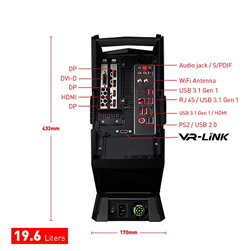MSI Aegis X3 VR7RE-005DE Gaming-PC (Intel Core i7-7700, Nvidia GeForce GTX1080 8GB, 2 x 8GB DDR4, 2 x 256GB SSD, Windows 10 Home) schwarz - 8