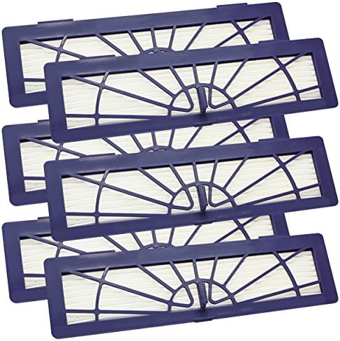 6 Piece XL Micro High Performance high performance Hepa Filter for all Neato Botvac Types 70, 70E, 75, 75E, 85, 85E, BotVac Series, BotVac D Series BotVac Connected by SchwabMarken