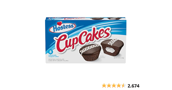 Hostess Cup Cakes Frosted Chocolate Cake With Creamy Filling 360g Amazon De Lebensmittel Getranke