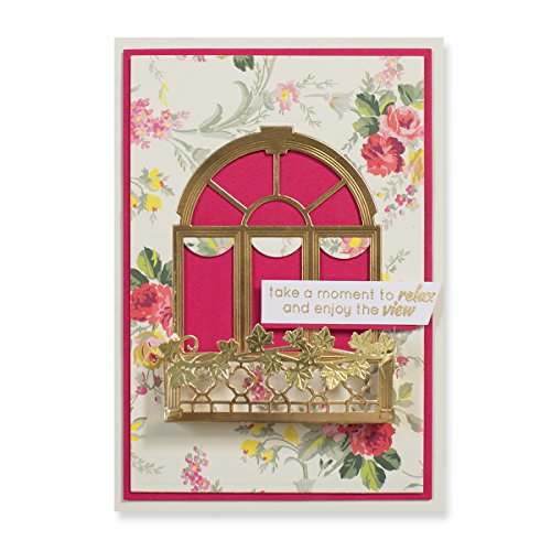Spellbinders Shapeabilities Flower dekorativer Geschenkverpackung sterben, Metall, braun - 2