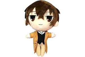 NUWIND Pluszowe figurki anime, lalka, Dazai, Osamu, Nakahara, Chuuya Ryunosuke Akutagawa, pluszowa figurka, miękka, dekoracja, prezent, rekwizyty do cosplay, (Dazai Osamu A)