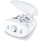 Beurer MP 100 Set Professionale per Manicure e Pedicure, Fresa elettrica con 10 Accessori per la cura delle Unghie di Mani e 