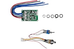 Lamala 12V-36V 500W High Power Brushless Motor Controller Driver Board Assembled No DIY Current 20A Motor Controller