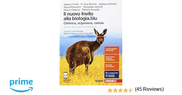 Il Nuovo Invito Alla Biologiablu Chimica Organismi
