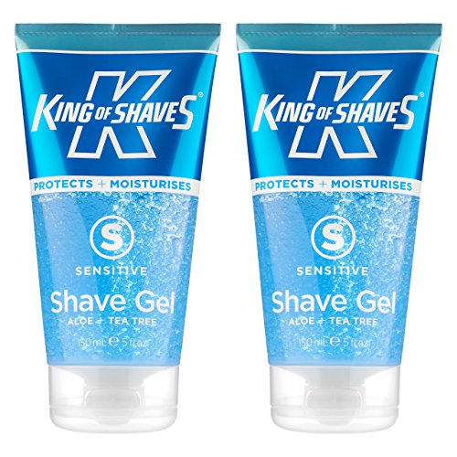 King of Shaves Sensitive Shave Gel 150ml TWIN-PACK
