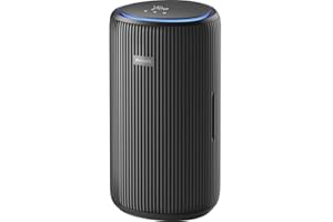 ‎PHILIPS Philips Luftreiniger der Serie 3200, HEPA NanoProtect + Aktivkohlefilter, CADR 520m³/h für 135m² Allergiker, Ultra-leise, Intelligent und Energieeffizient, Schwarz (AC3221/13)