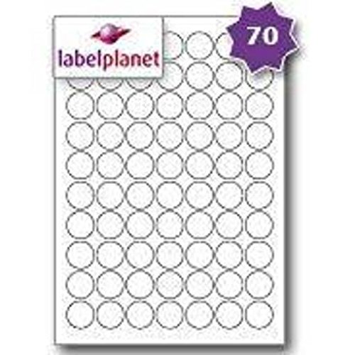 70 Per Page Sheet 100 Sheets 7000 Round Sticky Labels | Desertcart Guam