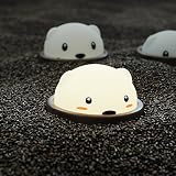 InnoBeta Molky&Monnie tragbares wiederaufladbares LED Nachtlicht mit dimmbarem warm-weißem Licht, ideal für Babyzimmer, Kinderzimmer, Schlafzimmer und Wohnzimmer, als Camping-Lampe, Tischlampe, Nachttischlampe, Stimmungslicht und Baby nachtlicht - 5
