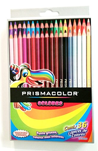 Prismacolor Scholar - Juego de lápices de colores, 36 unidades, varios colores