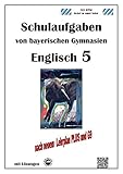 Englisch 5 (Green Line 1) Schulaufgaben von bayerischen Gymnasien mit Lösungen nach LehrpalnPlus/G9 by