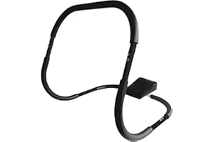 Ab Roller - Stomach Toner and Sit Up Crunch Trainer with Headrest - Exercise Home Gym Equipment for Stomach, Core and Abs Workouts by Body Revolution