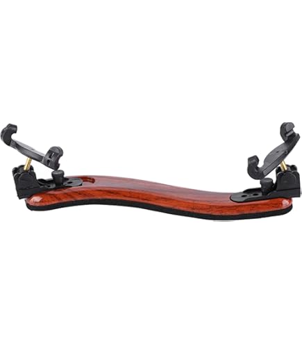 Wittner Isny Violin Shoulder Rest Clamp, 1/4 - 1/2 Size, Black