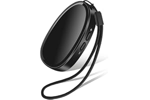 SPIKECAM 64GB Mini Voice Recorder,25 Hours Battery Life Voice Activated Listening Device with Clear Audio, Built-in Speaker, Noice Reduction, Quick Rec, Gifts for Singers, Journalist,Dictator