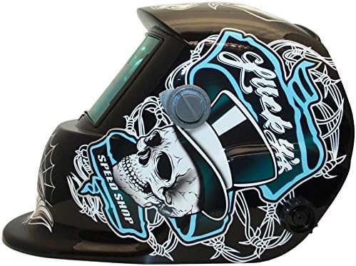Expert Weld - XW2 - Welding Helmet - Lucky's Shell Shade 9-13 + Grind