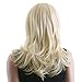 Songmics New Fashion Blond Full Wig Wavy Hair 55 cm WFY126