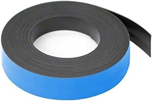 FIRST4MAGNETS Magnet Expert® Blue 25mm wide x 0.76mm thick Magnetic Gridding Tape (5 Metre Length)