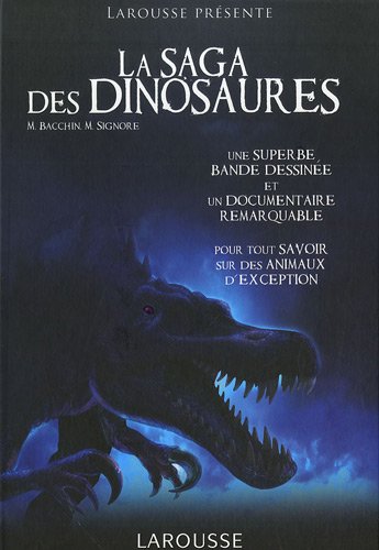 couverture de : La saga des dinosaures