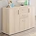 Produktbild Kommode Akazie grau Anrichte Schrank Sideboard Schubladenkommode Aufbewahrung Kinderzimmer Jugendzimmer Kinderzimmerkommode