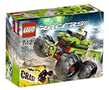 Der Monstertruck ist 12 cm lang, 9 cm hoch und 10 cm breit