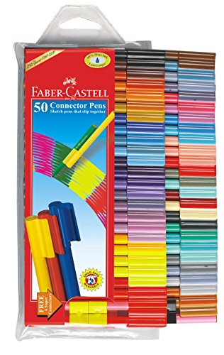 Faber Castell 8901180530504 Connector Pens Multicolor