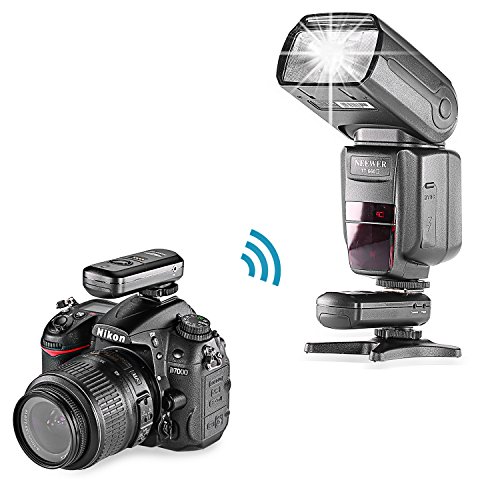 Neewer    16 station fC - 3 gHz wireless-iN - 1 flash studio flash et d  clencheur    distance pour nikon d7100 d7000 d5100 d5000 d3200 d3100 d90 d600 d800 d800E d700 d300 d300S d200 d4 x d3S d3  d2Xs