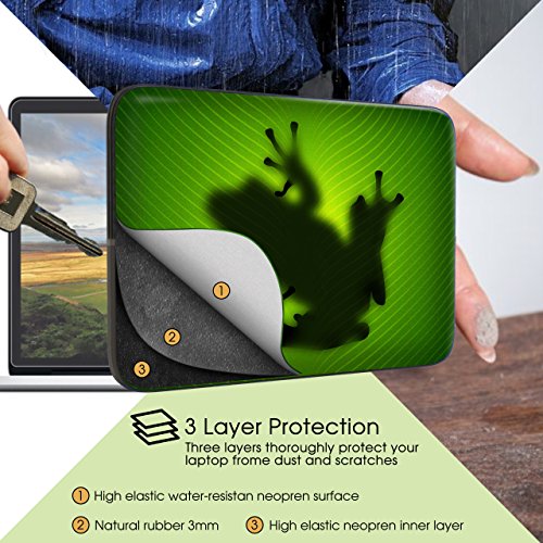 Sidorenko Laptop Tasche f  r 15 - 15 6 Zoll   Universal Notebooktasche Schutzh  lle   Laptoptasche aus Neopren  PC Computer H  lle Sleeve Case Etui  G