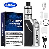 E Zigarette, Master 100W TC Set 3200mAh, Top Refill 0.2ohm...