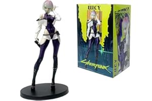 Skynomad Figurines de l'anime Cyberpunk Edgerunner à partir de 15 ans - 11 cm - David Martinez Lucy Rebecca - Décoration pour adultes - Collecteur de voiture pour les fans de l'anime Cyberpunk