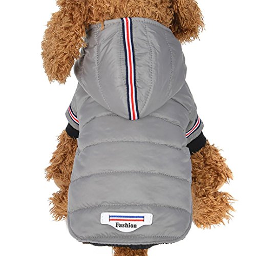 Ropa para mascotas ,RETUROM Invierno abrigo chaqueta caliente para mascotas perro
