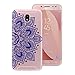 Produktbild Yokata Samsung Galaxy J5 2017 Hülle Transparent Weiche Silikon Handyhülle Schutzhülle TPU Handy Tasche Schale Etui Weich Silicone Bumper Ultra Dünn Slim Schlank Durchsichtig Handytasche Premium Kratzfest Clear Backcover Schutz für Galaxy J5 2017 (5,2 Zoll SM-J530F) Case Cover - Blaue Mandala