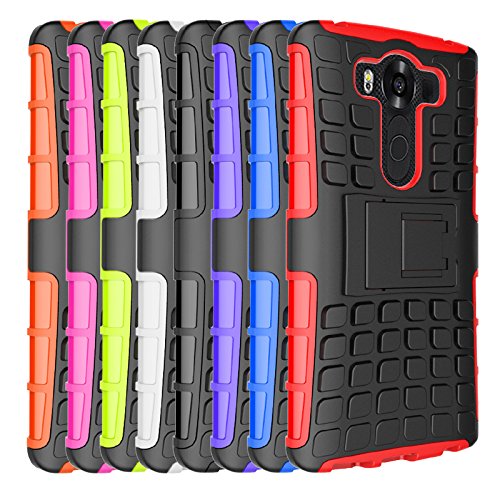 Zenfone 3 5 2 ZE520KL Funda Mama Mouth Heavy Duty silicona h  brida con soporte C  scara de Cubierta Protectora de Doble Capa Funda Caso para Asus Zenfone 3 5 2 ZE520KL Smartphone 2016 Negro