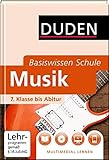 Duden. Basiswisssen Schule. Musik: 7. Klasse bis Abitur (Basiswissen Schule) by Peter Wicke, Hanns-Werner Heister