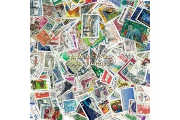 France - Collection de 200 timbres différents Oblitérés