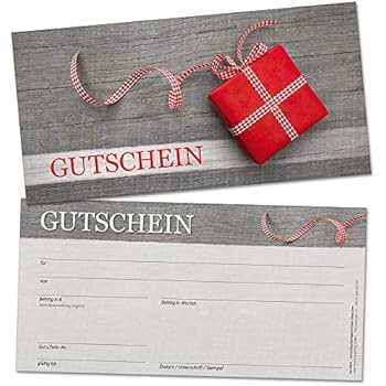 25 Blanko Geschenkgutscheine Für Friseure & Unternehmen - Motiv-Formulare
