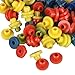 TOOGOO(R) 100X Nipple Rubber Grommets for Tattoo Needle colorful