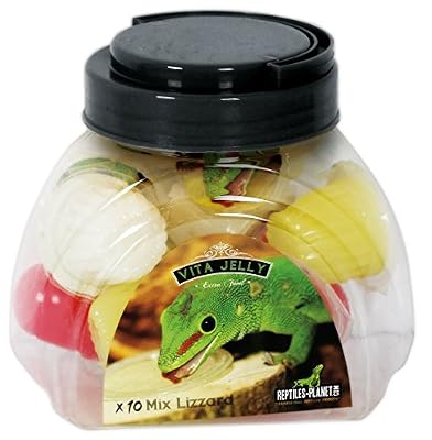 REPTILES PLANET Nourriture lézards Vita Jelly Mix Lizard 10 Pièces