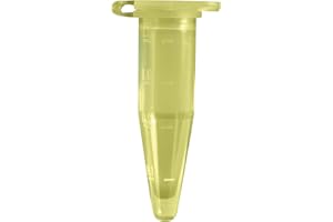 CAMLAB PLASTICS Camlab Plastique RTP/77120-Y conique microtube, 1,5 ml, jaune (Lot de 500)