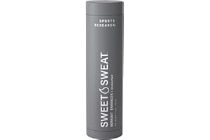 SPORTS RESEARCH Sweet Sweat Barra de gel a bolilla para mejorar el entrenamiento, te hace sudar más fuerte y rápido, úsalo con el reductor de cintura Sweet Sweat