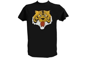 Generico T Shirt Tiger Man Uomo Bambino Anime Manga Giapponesi Maglietta Uomo Tigre Cartoni Animati Anni 80