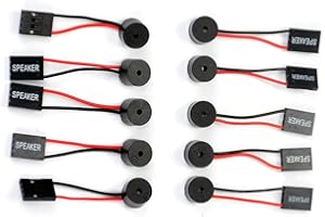 DollaTek 10Pcs PC Motherboard Internal Piezo Speaker BIOS Alarm Buzzer for Computer Case DIY