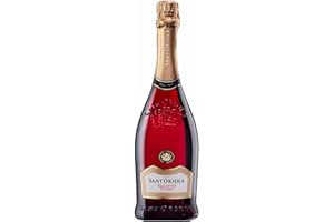 Sant'Orsola Brachetto d'Acqui DOCG Vino Espumoso Dulce Italiano - 6 Botellas X 750ml