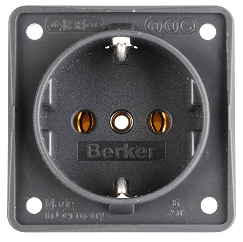 Berker FRA321238 Integro - Enchufe con Tapa