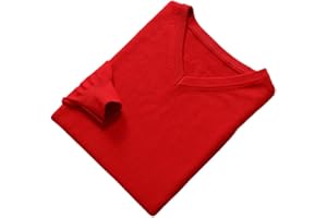 Vogrtcc Men Jumpers Vneck Long Sleeve Pullovers Solid Color Woolen Knitting Jumpers