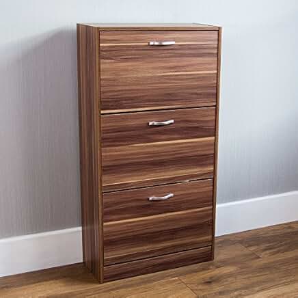 Suchergebnis auf Amazon.de für: schuhschrank nussbaum