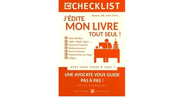 Amazonin Buy Checklist Jedite Mon Livre Tout Seul Book - 