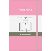 Victoria's Journals Nota Bene Classic Sert Kapak Defter (Pembe, 9x14 cm)