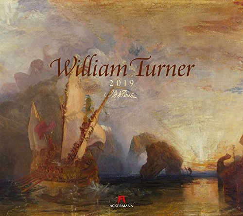Télécharger William Turner 2019, Wandkalender im Querformat (54x48 cm) - Kunstkalender (Romantik / Impressionism Francais PDF